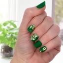 Emerald Garden St Patricks Nail Wraps