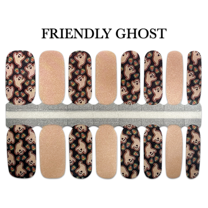Not-So-Scary Halloween Nail Wraps  |  Non-Toxic Nail Polish Stickers, Decals, and Strips for DIY Manicures