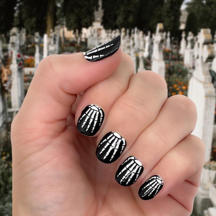 Spooky Halloween Nail Wraps  |  Non-Toxic Nail Polish Stickers, Decals, and Strips for DIY Manicures