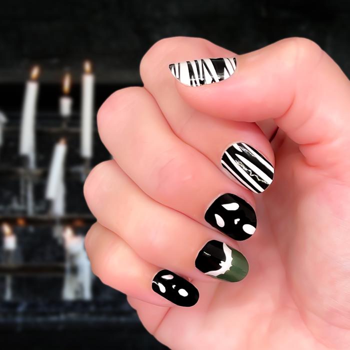 Spooky Halloween Nail Wraps  |  Non-Toxic Nail Polish Stickers, Decals, and Strips for DIY Manicures