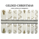 Gilded Christmas Christmas Nail Wraps