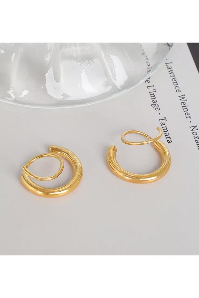 Double Twist Earrings