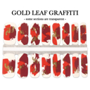  Gold Leaf Graffiti Nail Wraps | Non-Toxic Nail Polish Stickers, Decals, and Strips for DIY Manicures