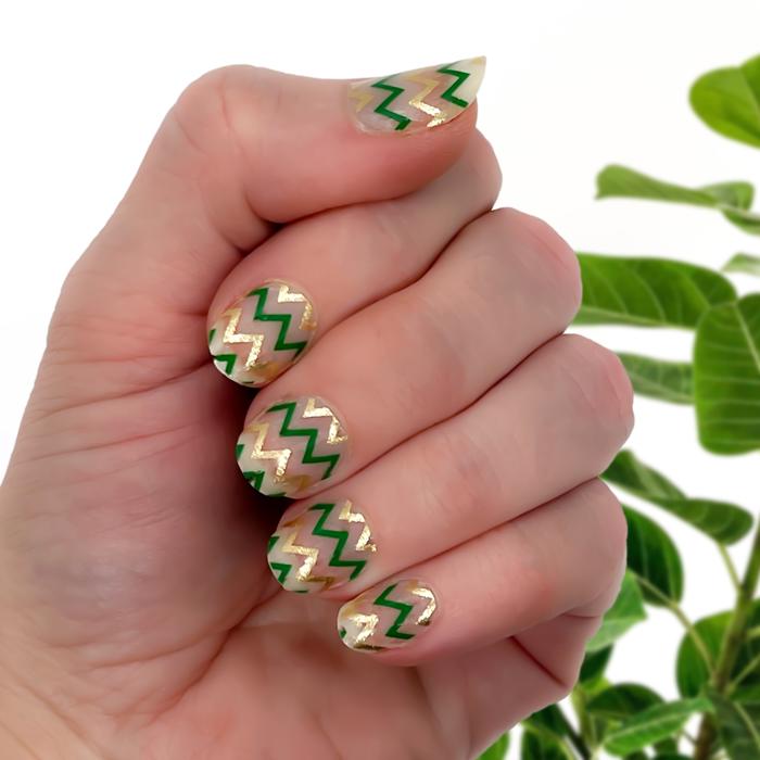 St Patricks Nail Wraps