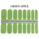 Green Apple St Patricks Nail Wraps