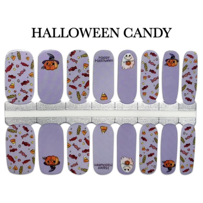 Not-So-Scary Halloween Nail Wraps  |  Non-Toxic Nail Polish Stickers, Decals, and Strips for DIY Manicures