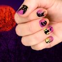 Haunted Graveyard Spooky Halloween Nail Wraps  |  Non-Toxic Nail Polish Stickers, Decals, and Strips for DIY Manicures