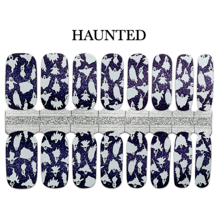 Spooky Halloween Nail Wraps  |  Non-Toxic Nail Polish Stickers, Decals, and Strips for DIY Manicures