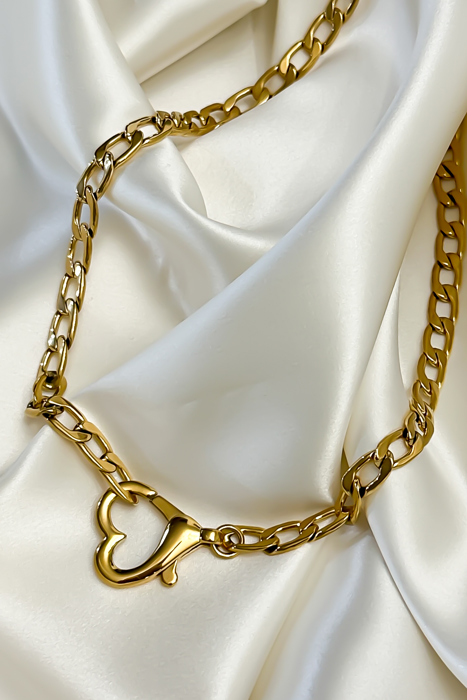 Heart Clasp Necklace