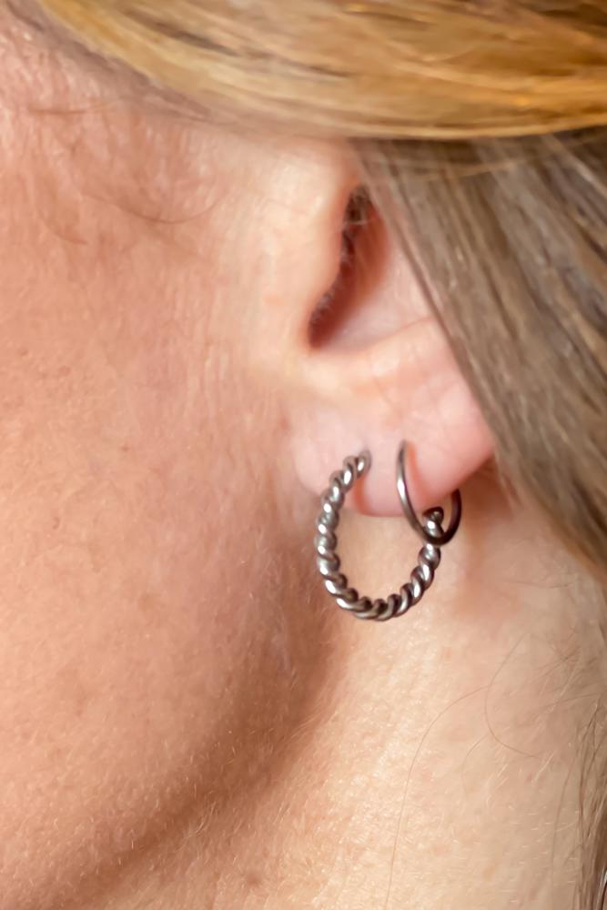 Double Twist Earrings