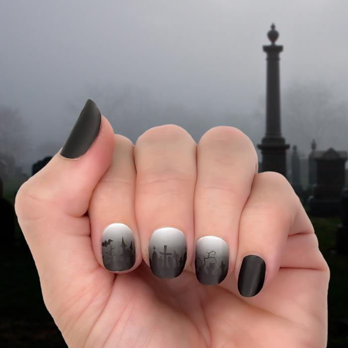 Spooky Halloween Nail Wraps  |  Non-Toxic Nail Polish Stickers, Decals, and Strips for DIY Manicures