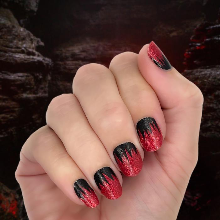 Spooky Halloween Nail Wraps  |  Non-Toxic Nail Polish Stickers, Decals, and Strips for DIY Manicures