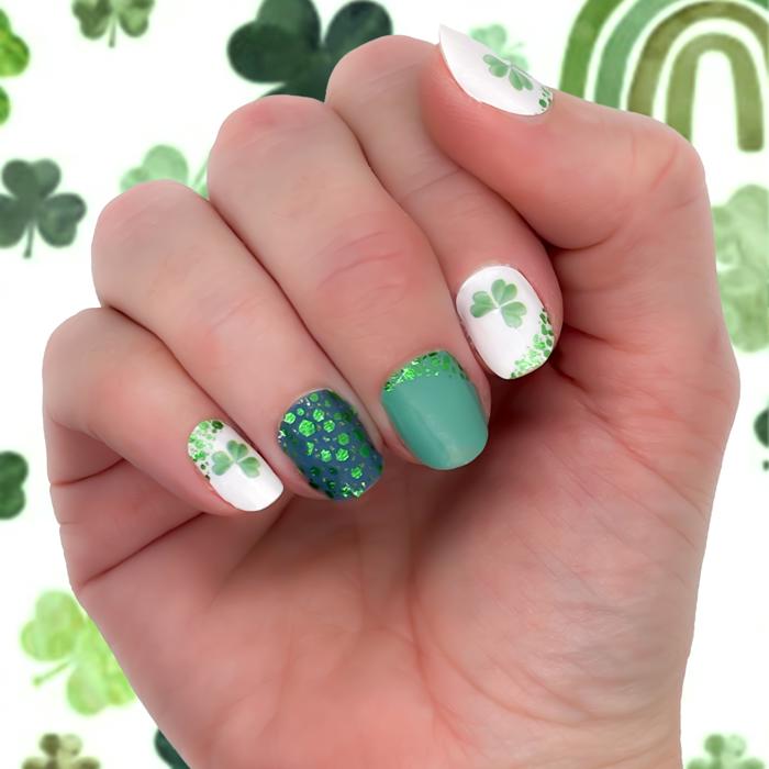 St Patricks Nail Wraps