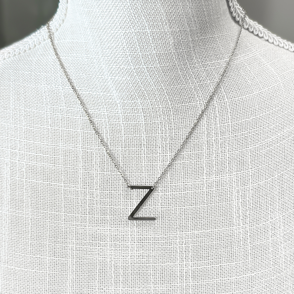 Mini Initial Letter Necklace