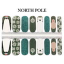 North Pole Christmas Nail Wraps