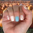 Pumpkin Patch Fall Nail Wraps