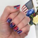 Rocket'S Red Glare Patriotic Nail Wraps  |  4th of July Non-Toxic Nail Polish Stickers, Decals, and Strips for DIY Manicures