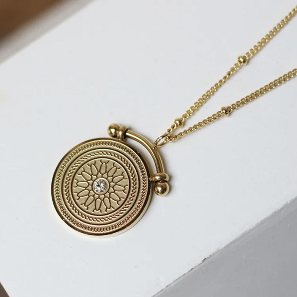 Double Layer Pendant Necklace