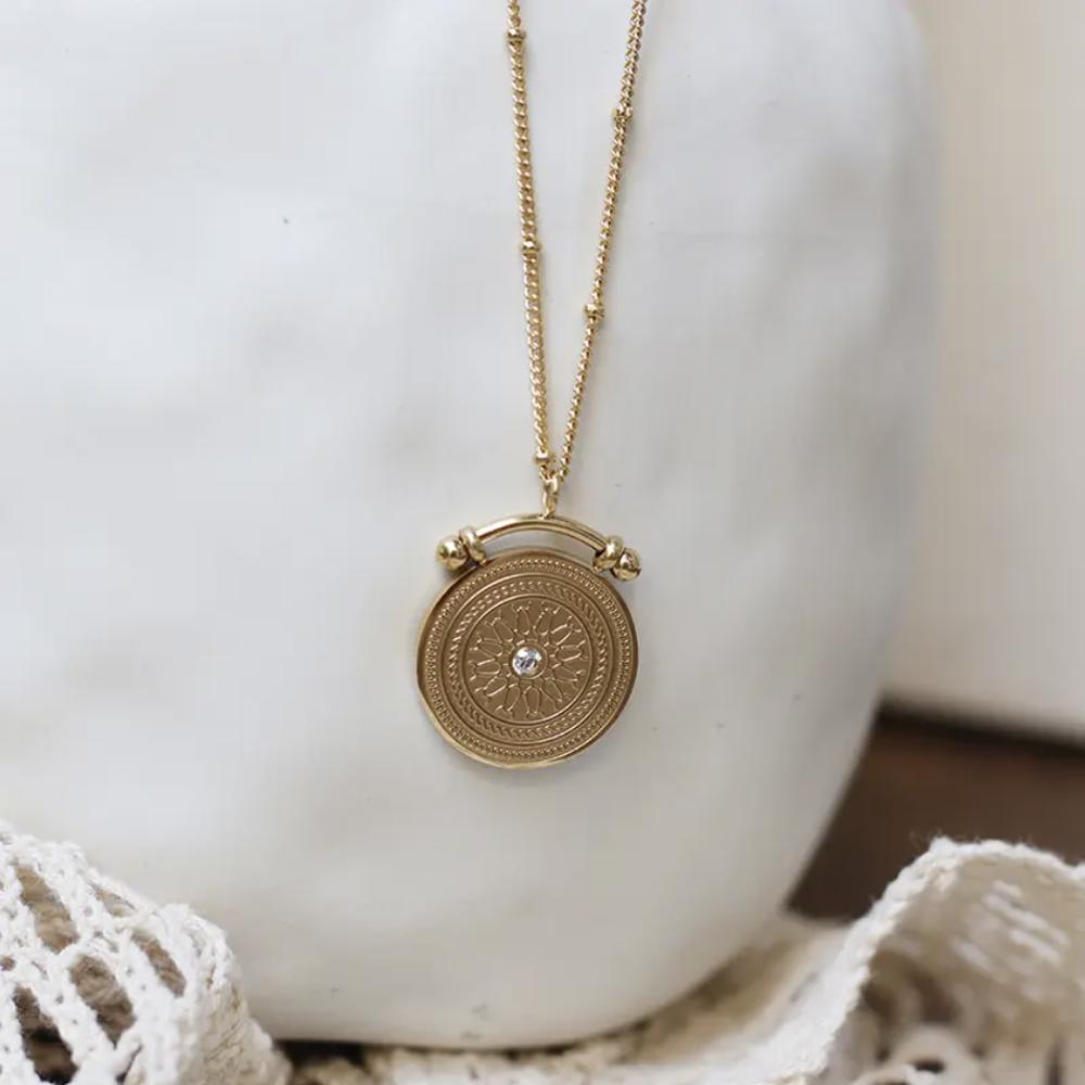 Double Layer Pendant Necklace