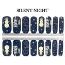 Silent Night Christmas Nail Wraps