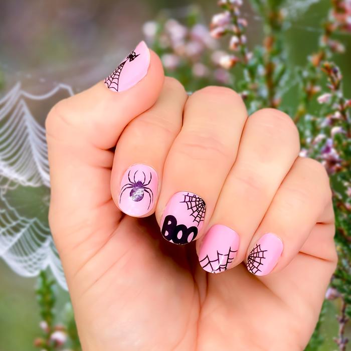 Not-So-Scary Halloween Nail Wraps  |  Non-Toxic Nail Polish Stickers, Decals, and Strips for DIY Manicures