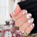 Snowfall Christmas Nail Wraps