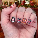 Stocking Cap Christmas Nail Wraps