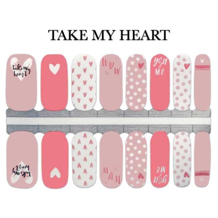 Valentines Nail Wraps