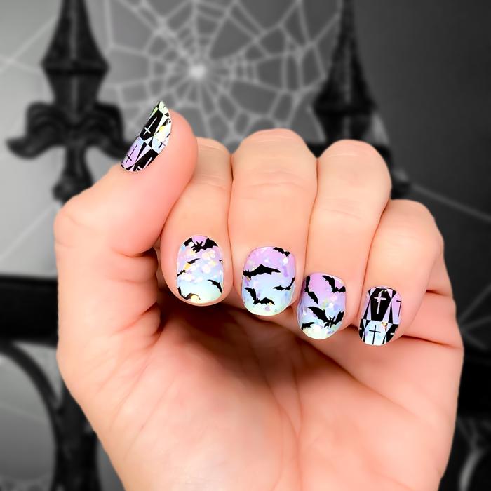 Spooky Halloween Nail Wraps  |  Non-Toxic Nail Polish Stickers, Decals, and Strips for DIY Manicures