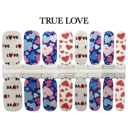  Valentines Nail Wraps