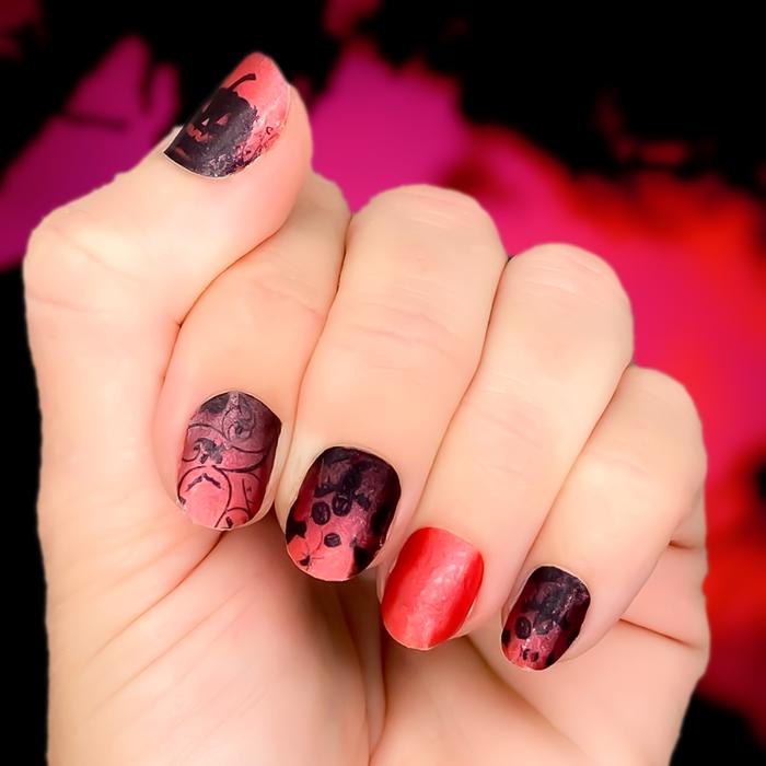 Spooky Halloween Nail Wraps  |  Non-Toxic Nail Polish Stickers, Decals, and Strips for DIY Manicures