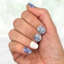 White Christmas Christmas Nail Wraps