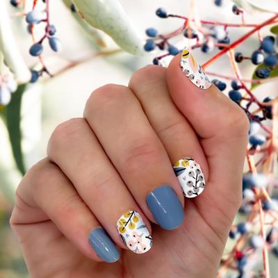 Wild Berries Nail Wraps | Non-Toxic Nail Polish Stickers, Decals, and Strips for DIY Manicures