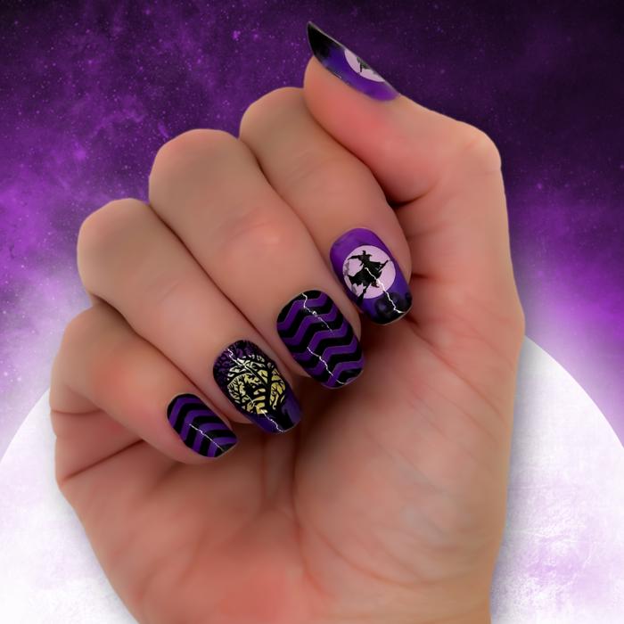 Spooky Halloween Nail Wraps  |  Non-Toxic Nail Polish Stickers, Decals, and Strips for DIY Manicures