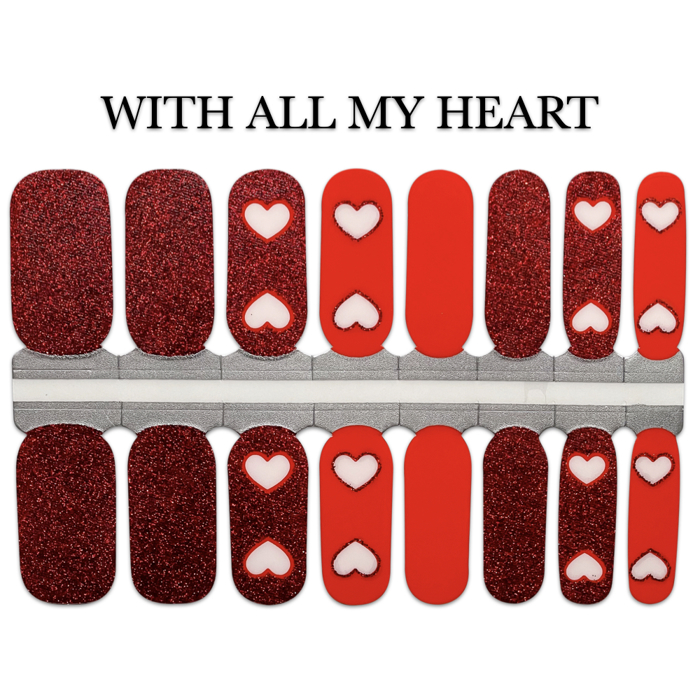 Valentines Nail Wraps