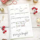  Christmas Planner