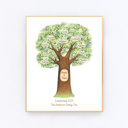  Personalized Family Tree Art Print | Christmas Gift for Grandparents | Free Shipping