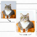  Digital Watercolor Pet Portrait | Art Print | Personalized Gift | Free Shipping