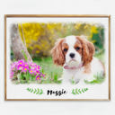 Digital Watercolor Pet Portrait | Art Print | Personalized Gift | Free Shipping