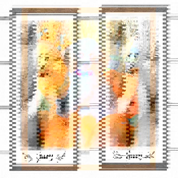 Digital Watercolor Pet Portrait | Art Print | Personalized Gift | Free Shipping