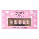  24 pcs Late Bloomer Press On Nails short square