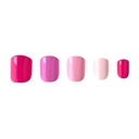  24 pcs On Wednesdays We Wear Pink Press On Nails short square