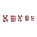  24 Pcs Pumpkin Patch Press On Nails short square