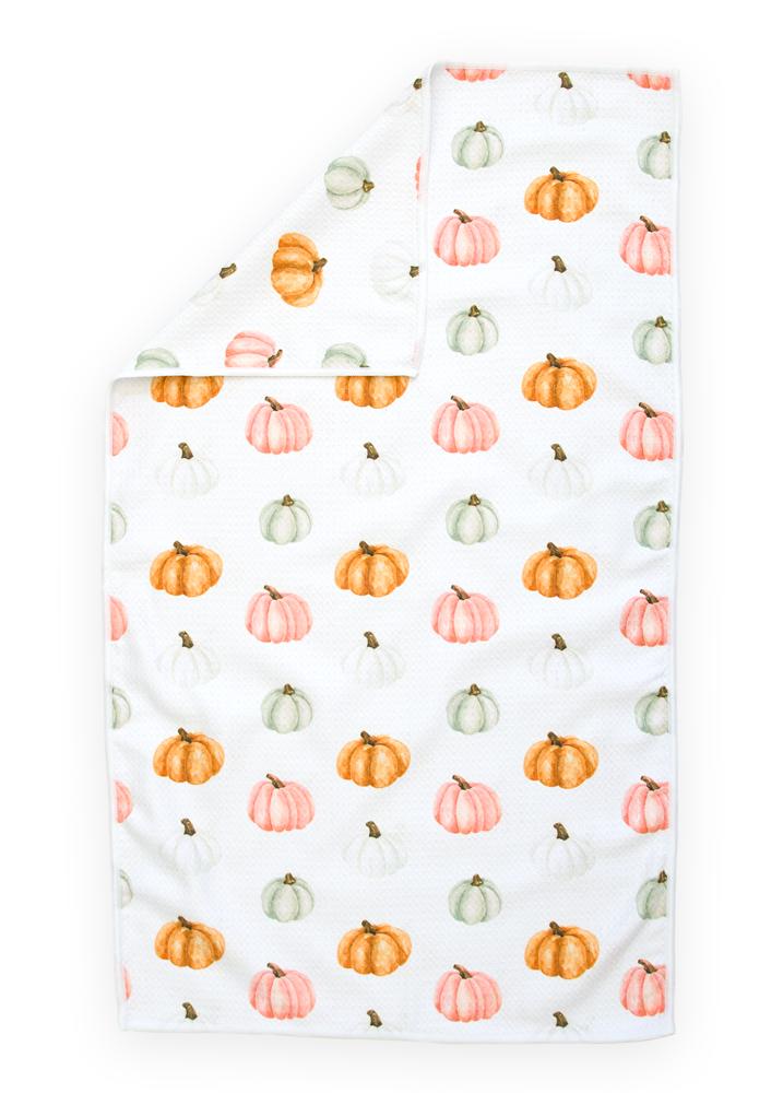 Pumpkin Spice Waffle Hand Towel