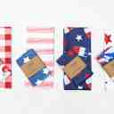  Patriotic Pop Waffle Hand Towel