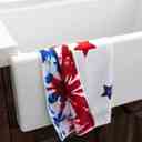  American Tie Dye Waffle Hand Towel