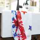  American Tie Dye Waffle Hand Towel