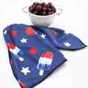  Patriotic Pop Waffle Hand Towel