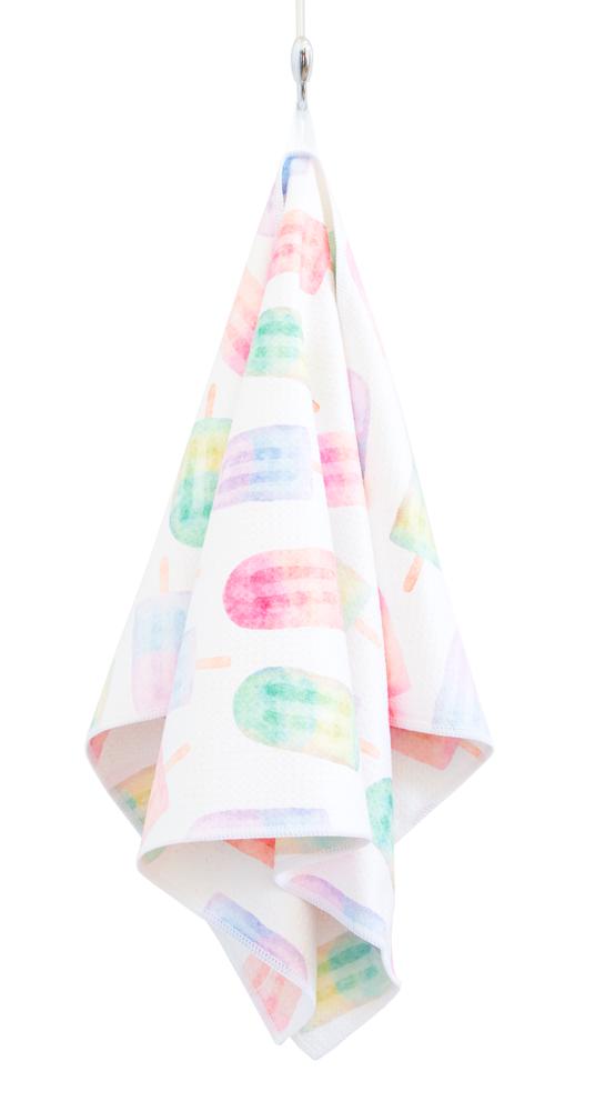 Summer Pop Waffle Hand Towel