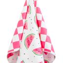  Sweet Watermelon Waffle Hand Towel